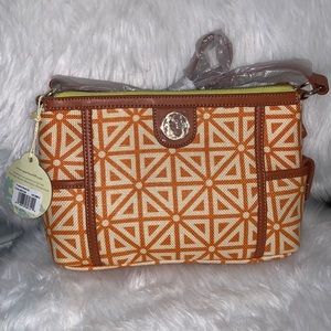 NWT Spartina 449 Prestwick Simple Zip Bag